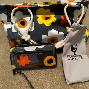 Farmhouse Style bag and wallet